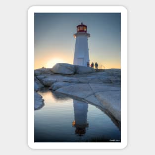 Peggy's Cove Lighthouse Sticker